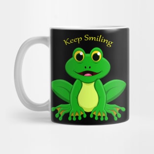 KEEP SMILING, FROG Mug